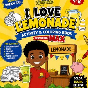 I Love Lemonade Activity & Coloring Book